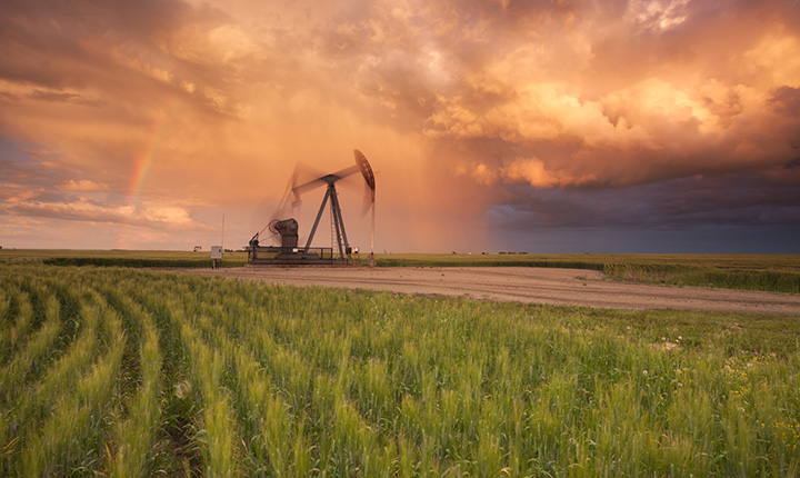 Prairie oil sands in Saskatchewan